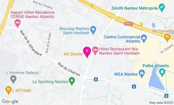 Localisation Restaurant  Ak Shelter