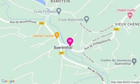 Localisation Pub Le Nessie