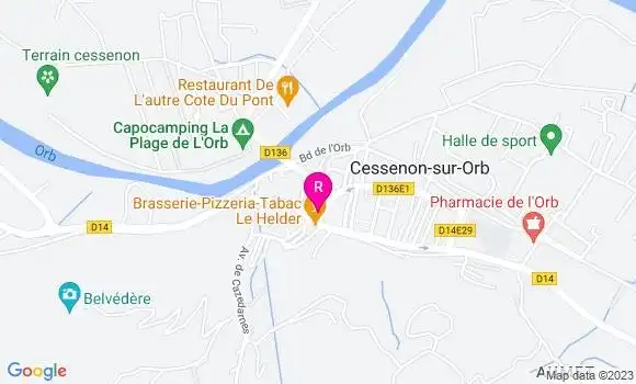 Localisation Brasserie Lou Garric