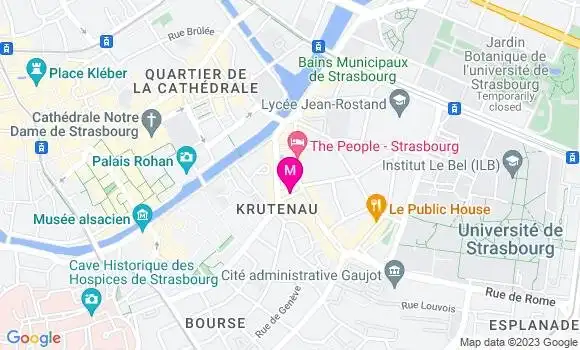 Localisation Restaurant Asiatique Les Baguettes d