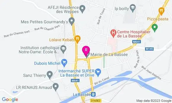 Localisation Restaurant Bar Le Sympa