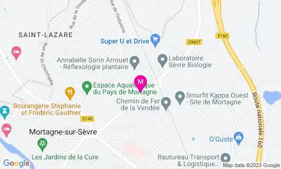 Localisation Restaurant  A Comme Alex