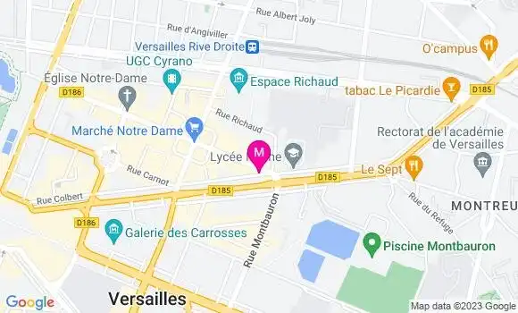 Localisation Restaurant  Les Burgers de Papa