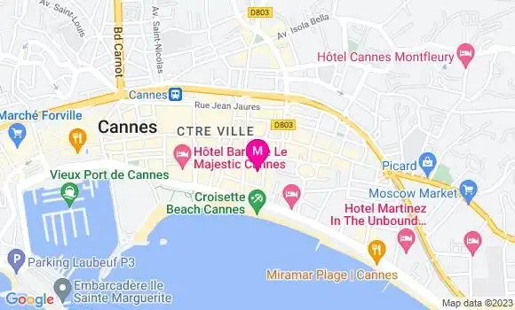 Localisation Restaurant  Le Venise