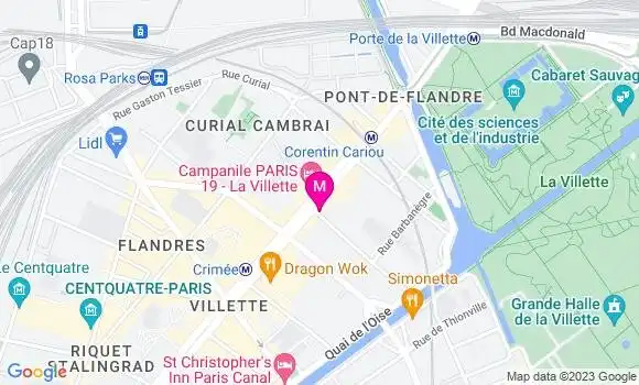 Localisation Restaurant Africain 24 Zones