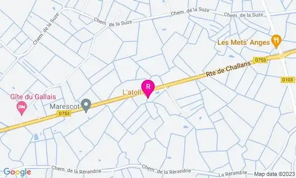 Localisation Restaurant  L