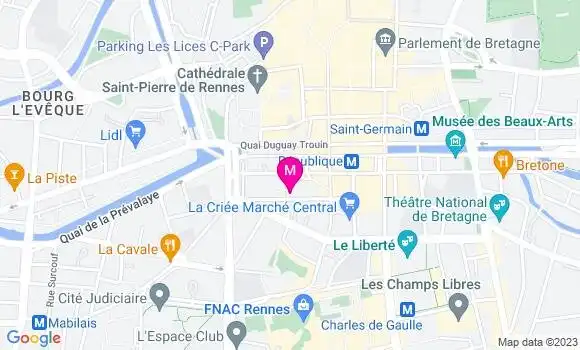 Localisation Restaurant  Chez Paul