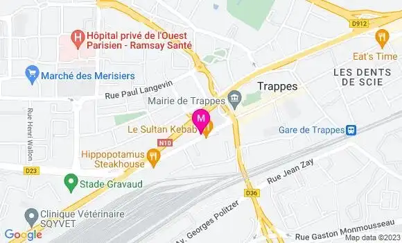 Localisation Restaurant  Chicken Minute