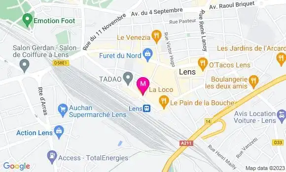 Localisation Restaurant  La Loco