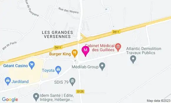 Localisation Restaurant  Le Shanghai