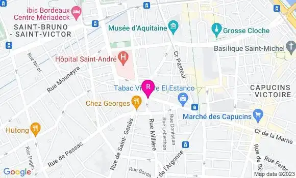 Localisation Restaurant  L