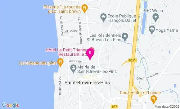 Localisation Pizzeria La Pizza au Feu de Bois