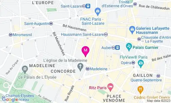 Localisation Restaurant  Akrame