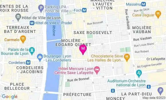 Localisation Restaurant Italien Le Scorsese