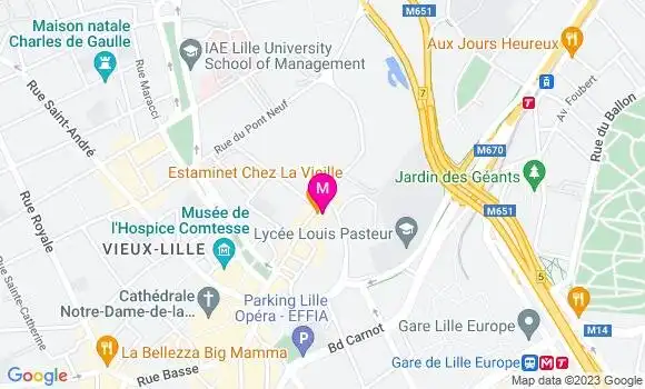 Localisation Restaurant  A Taaable