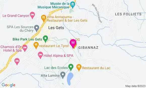 Localisation Restaurant  Le Qg