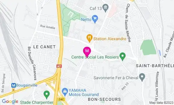 Localisation Restaurant Bar Bar Jeannot