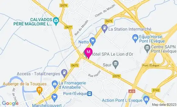 Localisation Restaurant Bar Chez Maguy