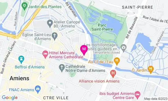 Localisation Restaurant  Le Quai West