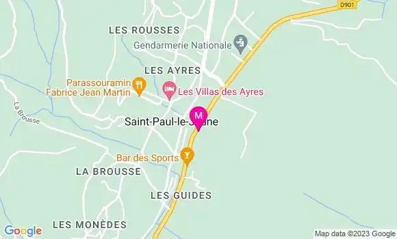 Localisation Restaurant  Le 131