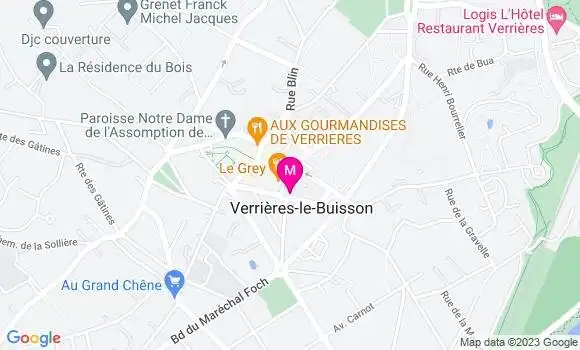 Localisation Restaurant  Le Grey