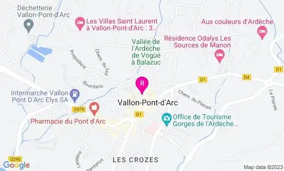 Localisation Restaurant  Arkadia