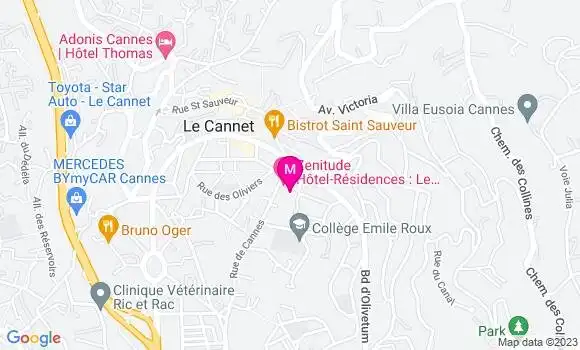 Localisation Restaurant  Trilance