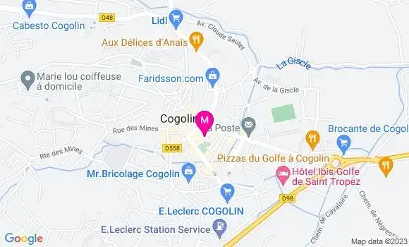 Localisation Restaurant  Clos Charm