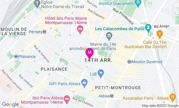 Localisation Restaurant  Le Saut du Crapaud