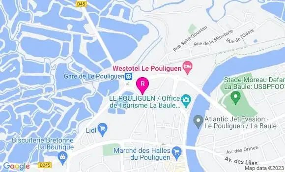 Localisation Restaurant  Le Bocage
