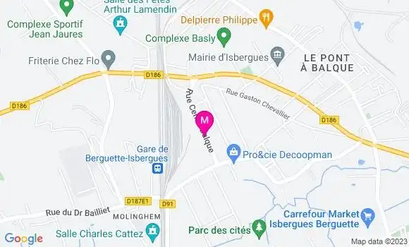 Localisation Restaurant  Au Kiosque