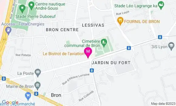 Localisation Le Bistrot de l