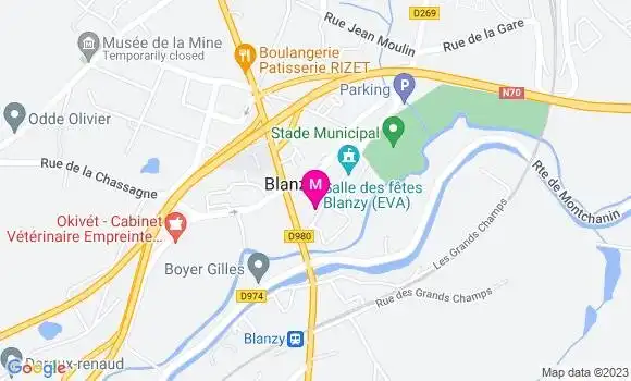 Localisation Restaurant Hôtel Le Maryland