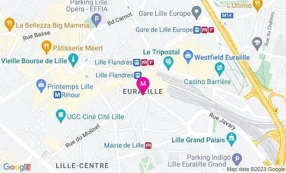 Localisation Restaurant  Le Flandre