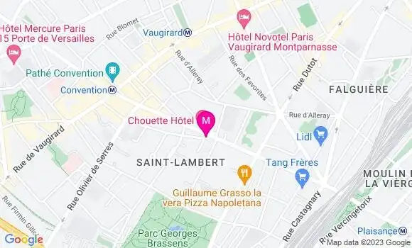 Localisation Restaurant  Le Diplomate