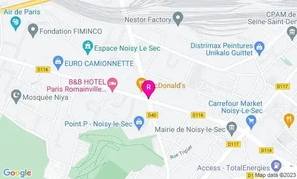 Localisation Restaurant  L