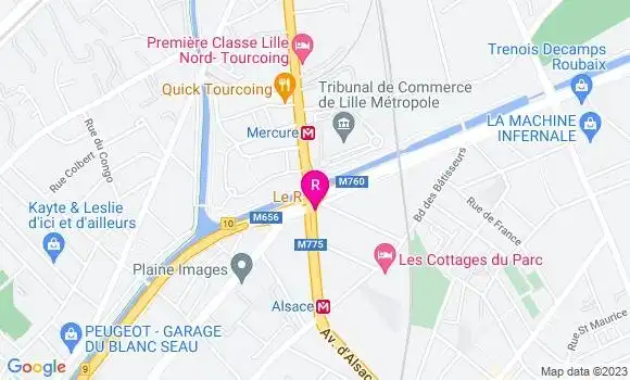 Localisation Restaurant  Geme