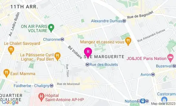 Localisation Restaurant Chinois Bao Bao