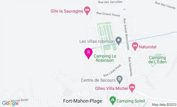 Localisation Auberge de la Louvière