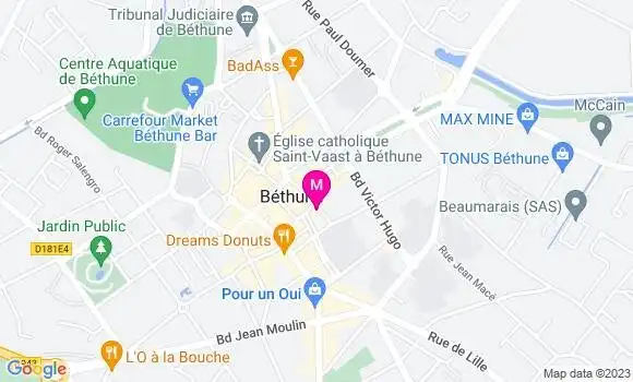 Localisation Restaurant  L