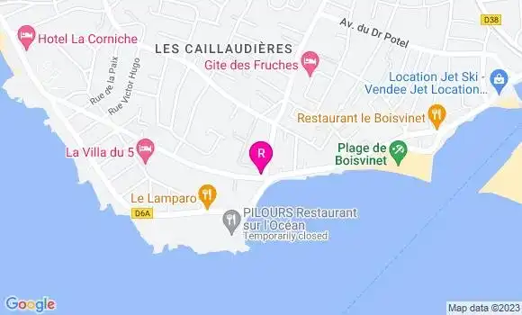 Localisation Restaurant  Au Fil des Saisons