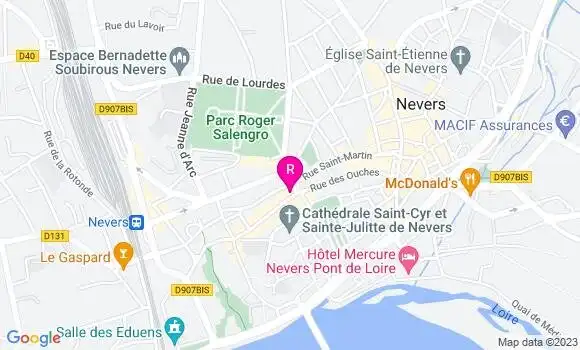 Localisation Brasserie L