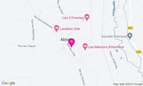 Localisation Restaurant  La Pizza d