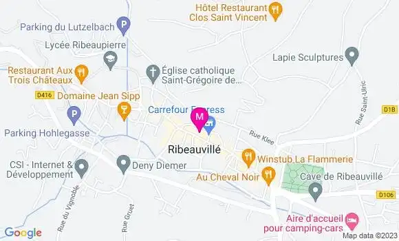 Localisation Restaurant  L