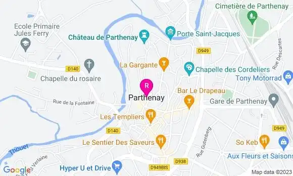 Localisation Restaurant  La Truffade