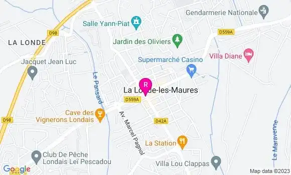 Localisation Restaurant Bar Asia Gourmets