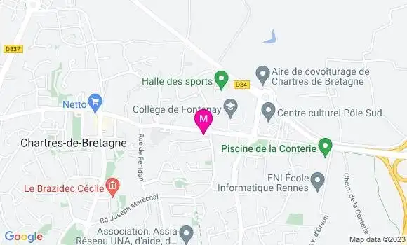 Localisation Restaurant  Le Refuge