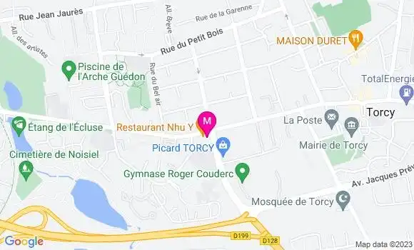 Localisation Restaurant Vietnamien Nhu Y