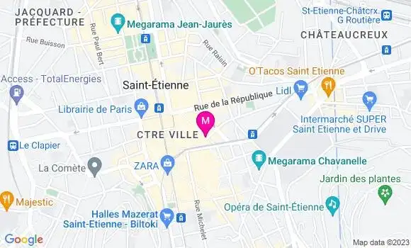 Localisation Restaurant  Le Square