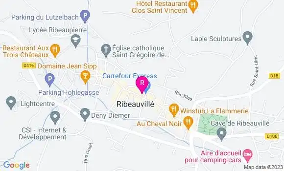 Localisation Restaurant  Le Giersberg